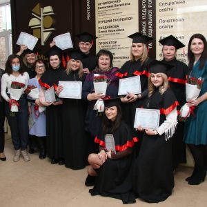Урочисте вручення дипломів магістрів 2022 року Хортицької національної академії