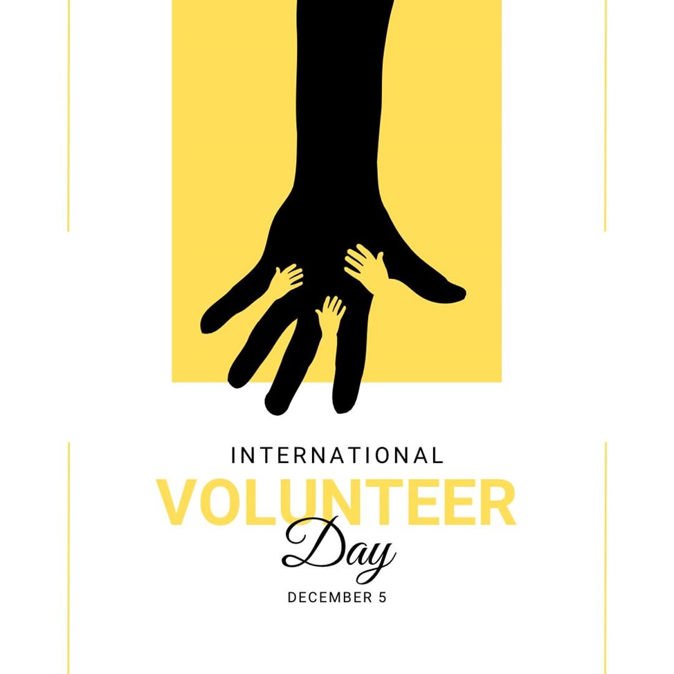 з Міжнародним днем волонтерів!