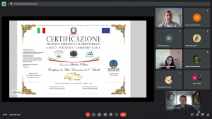 Онлайн-презентації міжнародної літньої практики в Італії